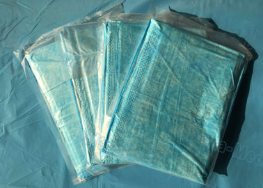Strati medici eliminabili di colore blu, lenzuola mediche 40 - 100gsm